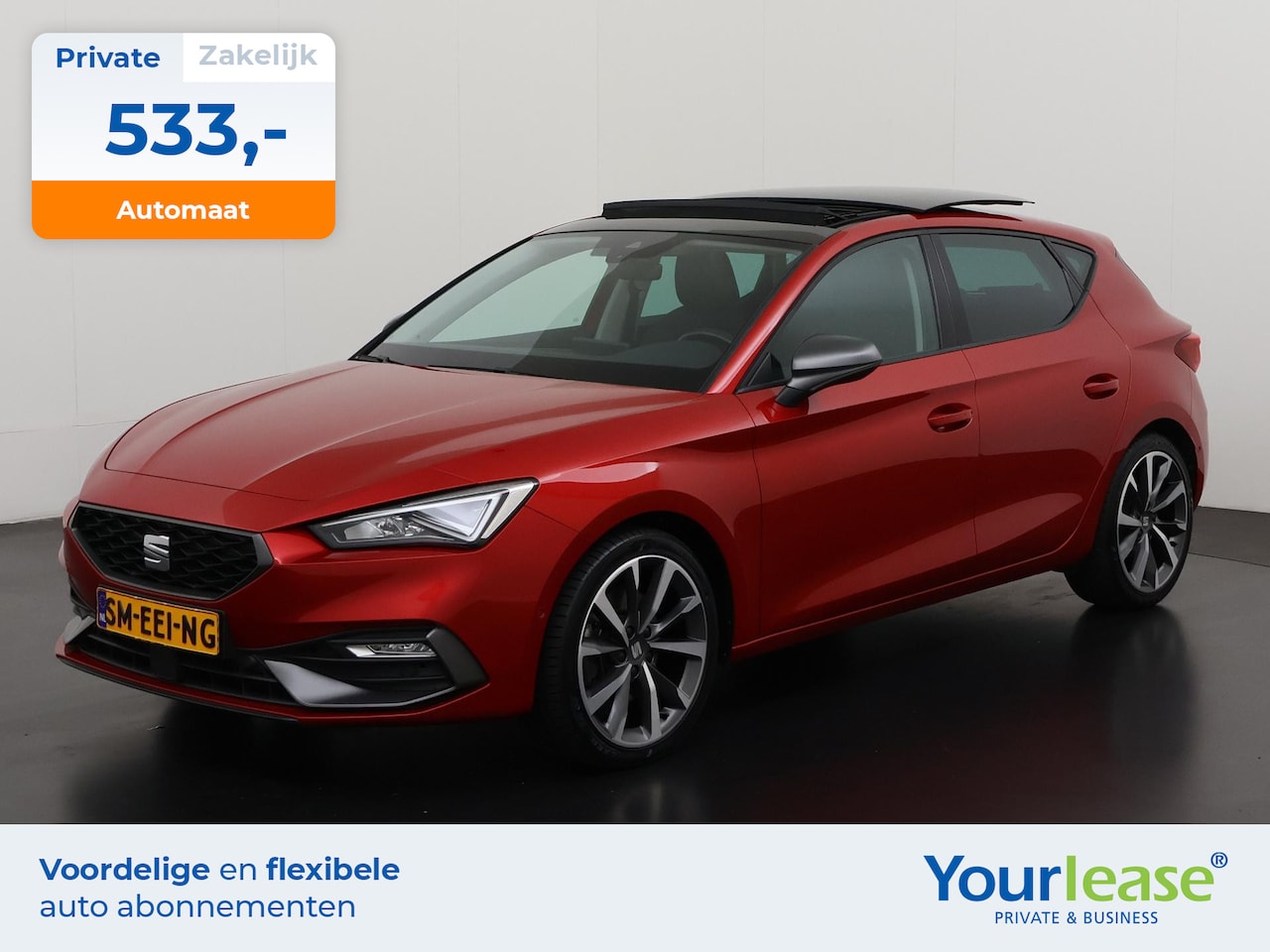 Seat Leon - 1.5 eTSI FR DSG | All-in 533,- Private Lease | Zondag Open! - AutoWereld.nl