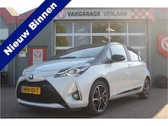 Toyota Yaris - 1.5 VVT-i Dynamic 12 mnd. gar. pano, two-tone, boekjes, als nieuw 16 inch velgen, camera,