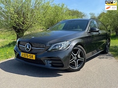 Mercedes-Benz C-klasse Estate - 180 Bns Sol AMG-Line / Incl. BTW /1 Eigenaar / Automaat / Navi / Camera / Leder-Alcantara