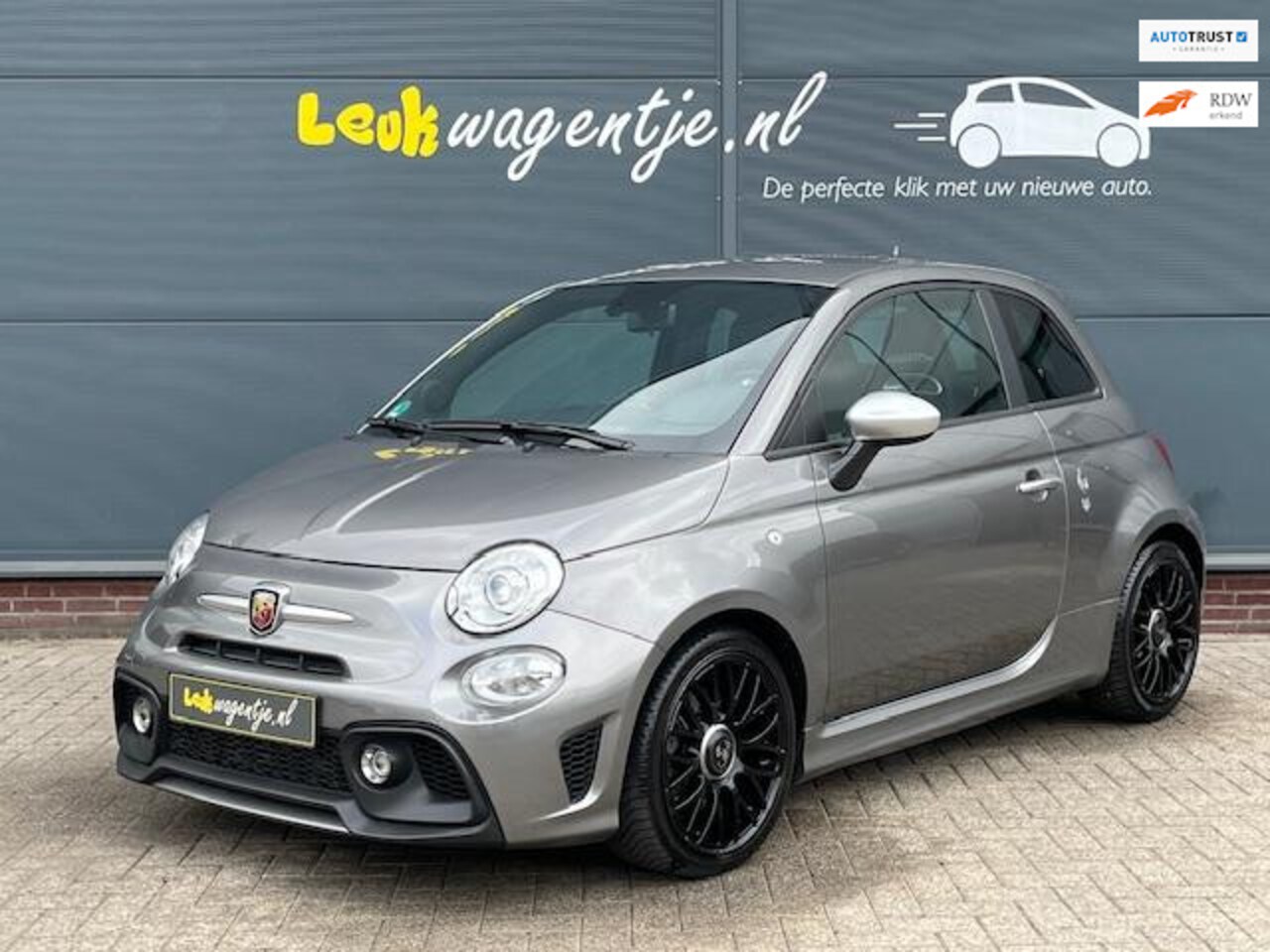 Fiat 500 Abarth - 1.4 T-Jet Turismo 70th Anniv. *leer *xenon - AutoWereld.nl