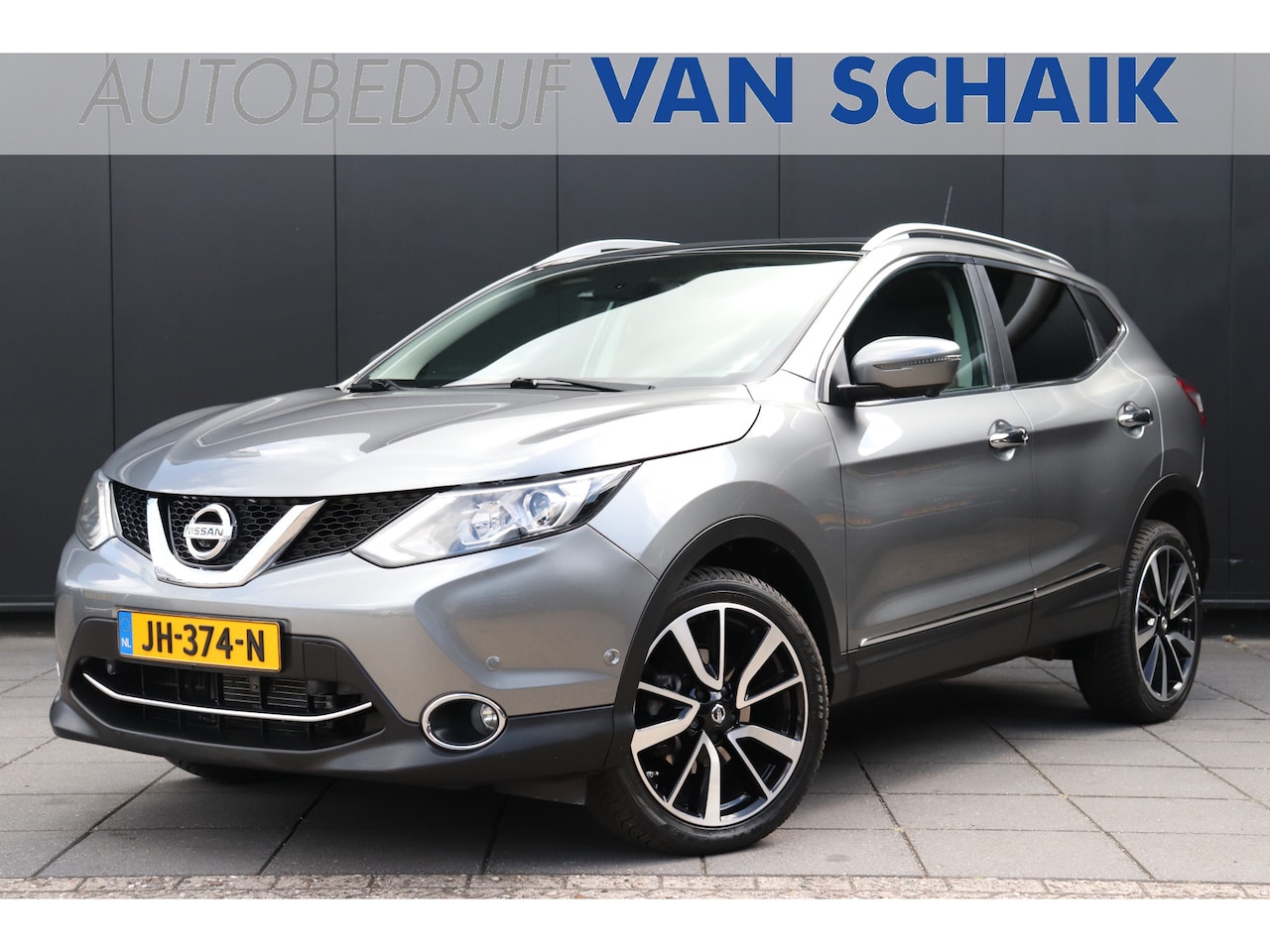 Nissan Qashqai - 1.2 Tekna AUT | LEDER | PANO-DAK | CAMARA | CRUISE | NAVI LMV | STOELVERW - AutoWereld.nl