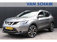 Nissan Qashqai - 1.2 Tekna AUT | LEDER | PANO-DAK | CAMARA | CRUISE | NAVI LMV | STOELVERW