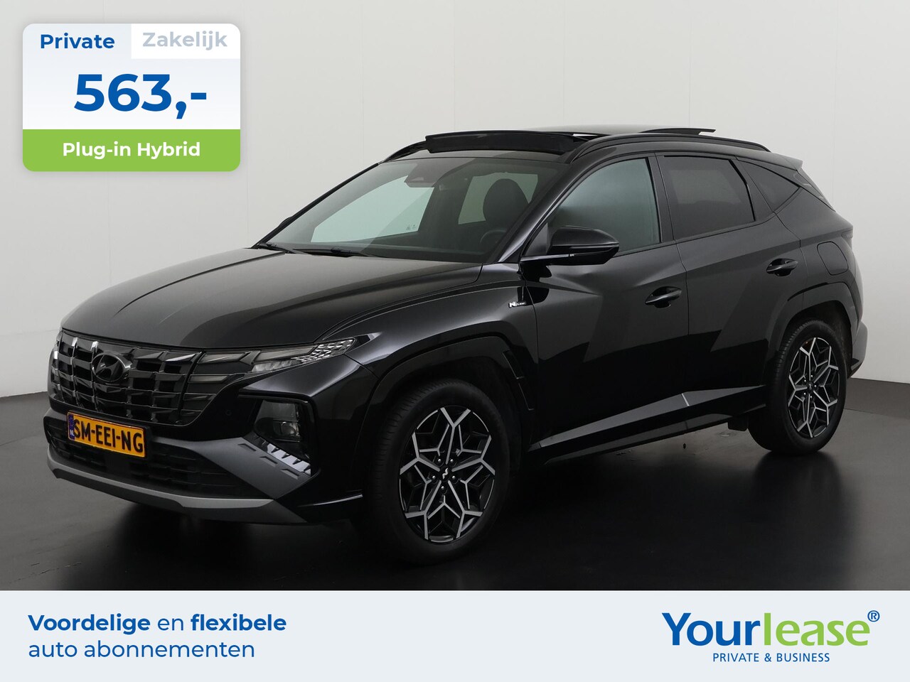 Hyundai Tucson - 1.6 T-GDI PHEV N Line Sky 4WD | All-in 563,- Private Lease | Zondag Open! - AutoWereld.nl