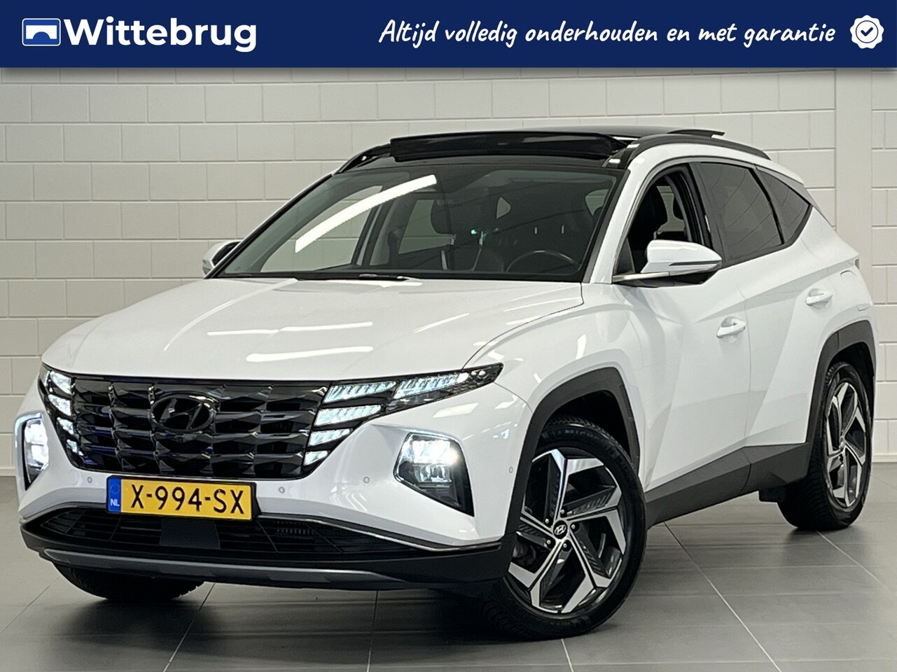 Hyundai Tucson - 1.6 T-GDI PHEV Premium Sky 4WD PANORAMADAK | FULL LED | KRELL AUDIO | LEDER - AutoWereld.nl