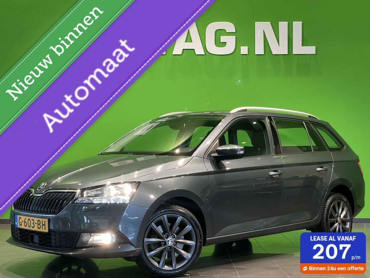 Skoda Fabia Combi - 1.0 TSI Business Edition | Navigatie | Climate control | - AutoWereld.nl