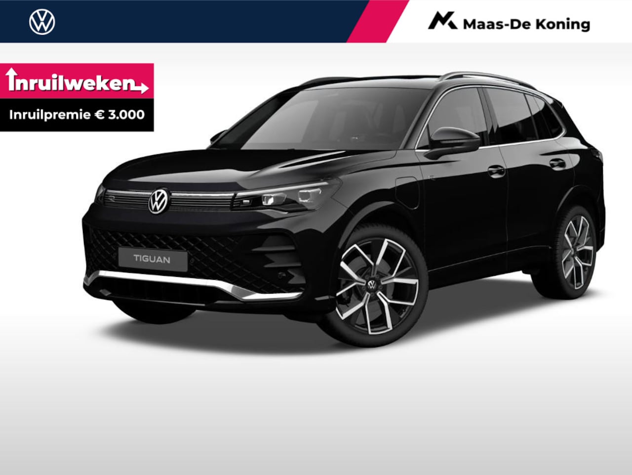 Volkswagen Tiguan - R-Line-Edition 1.5 eHybrid 272 pk 6 versn. DSG · Assistance pakket plus · Black style pakk - AutoWereld.nl