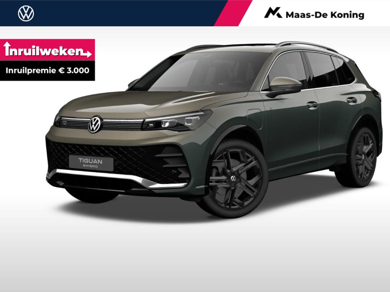 Volkswagen Tiguan - R-Line-Edition 1.5 eHybrid 272 pk 6 versn. DSG · Assistance pakket plus · Black style pakk - AutoWereld.nl