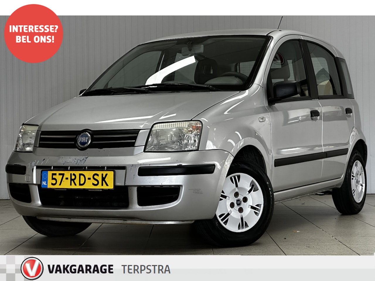 Fiat Panda - 1.2 Dynamic/ Stuurbekr./ C.V./ Radio AUX & USB/ Elek. Ramen/ Getint glas/ Airbags/ Metalli - AutoWereld.nl