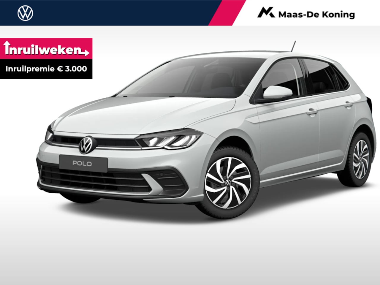 Volkswagen Polo - Life Edition 1.0 TSI 95 pk 5 versn. Hand · Achteruitrijcamera · - AutoWereld.nl