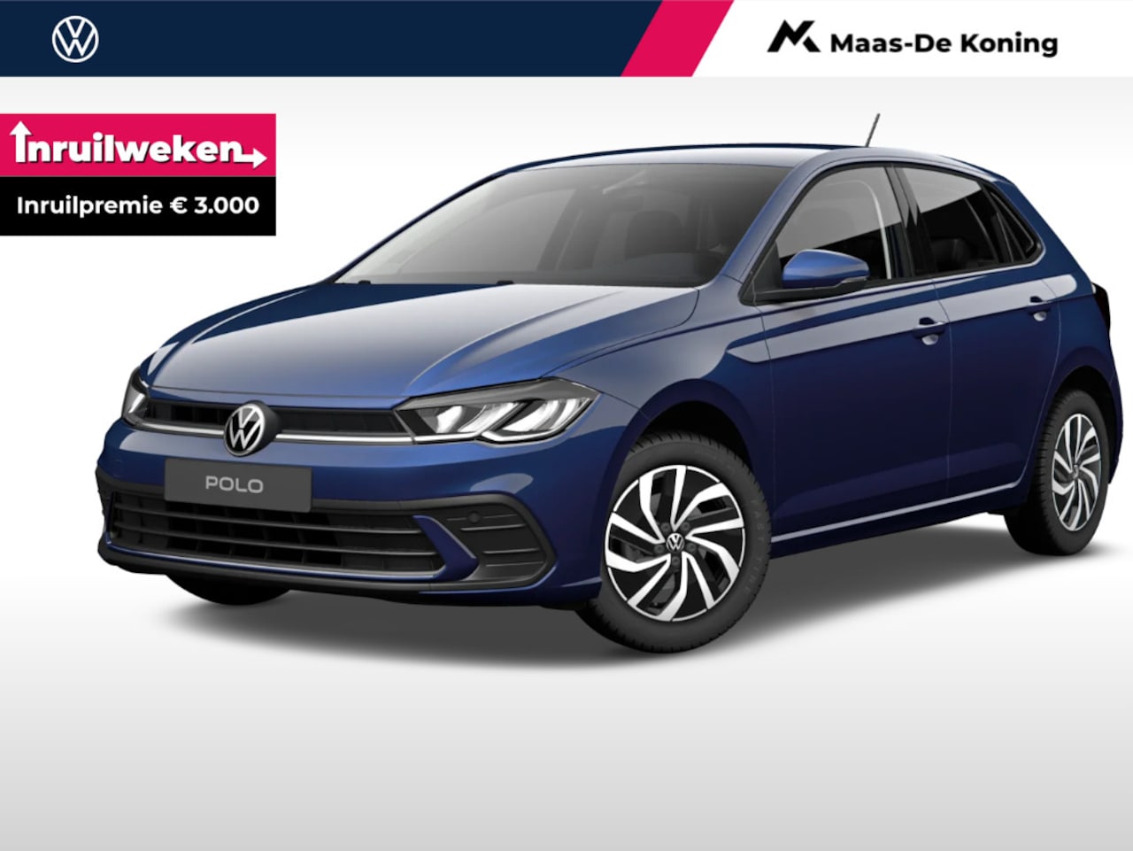 Volkswagen Polo - Life Edition 1.0 TSI 95 pk 7 versn. DSG · Achteruitrijcamera · regensensor · - AutoWereld.nl