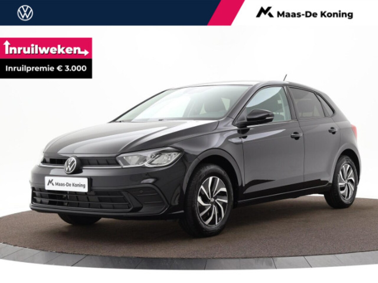 Volkswagen Polo - Life Edition 1.0 TSI 95 pk 5 versn. Hand Achteruitrijcamera · Parkeersensor achter · Velge - AutoWereld.nl