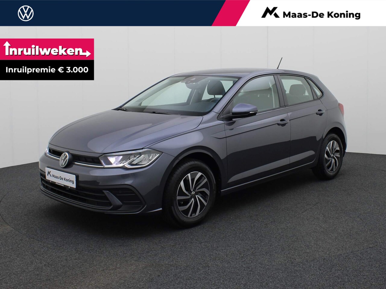 Volkswagen Polo - 1.0 TSI Life Edition 1.0 TSI Life Edition, 95 pk 5 versn. Hand · Airconditioning automatisch, 2-zone (climatron - AutoWereld.nl