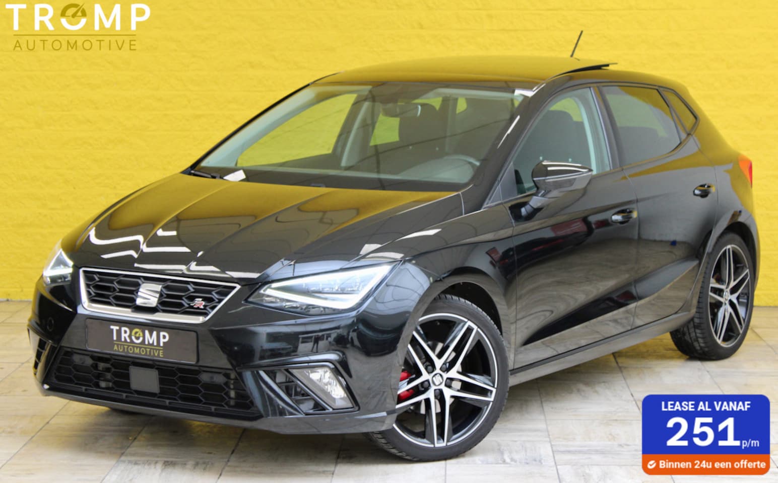 Seat Ibiza - 1.0 TSI FR Bus. Intense | 116 pk | Carplay | Pano - AutoWereld.nl