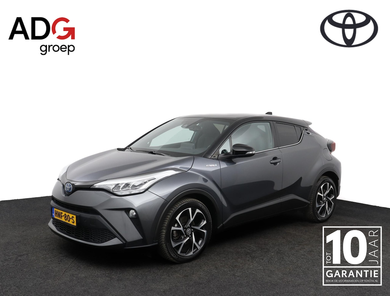Toyota C-HR - 2.0 Hybrid Dynamic | Bi-tone | Parkeersensoren | Stoel verwarming |  Keyless | - AutoWereld.nl