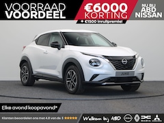 Nissan Juke - N-Connecta + Technology Pack + Cold Pack 1.6L HYBRID 143 | 17" Lichtmetalen velgen | 7" TF