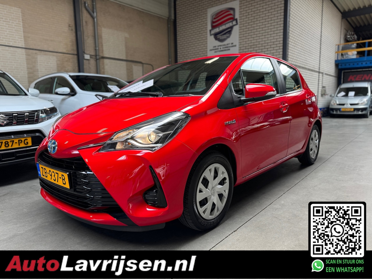 Toyota Yaris - 1.5 Hybrid ACTIVE UNIEK LAGE KM STAND 21DKM NL AUTO NAP CAMERA CRUISE AFN.TREKHAAK ECC!! - AutoWereld.nl