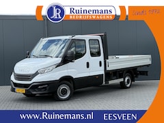 Iveco Daily - 35S14 2.3 D / PICK UP MET LANGE BAK / 7 PERSOONS DUBBELE CABINE / 10.360 KM / AIRCO / CRUI