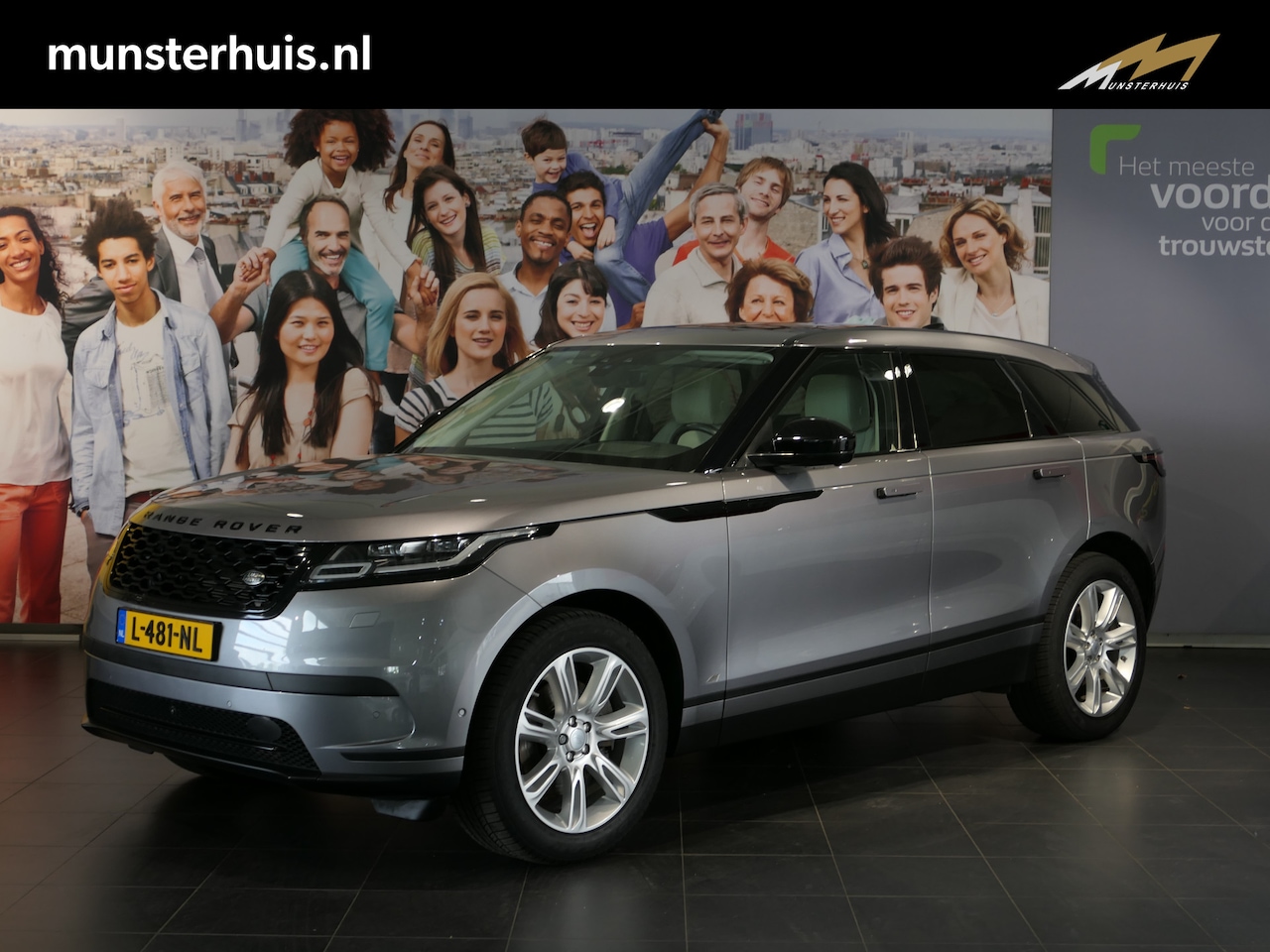 Land Rover Range Rover Velar - 3.0 D275 AWD - Luchtvering en automatische niveauregeling, elektrisch panoramadak - AutoWereld.nl