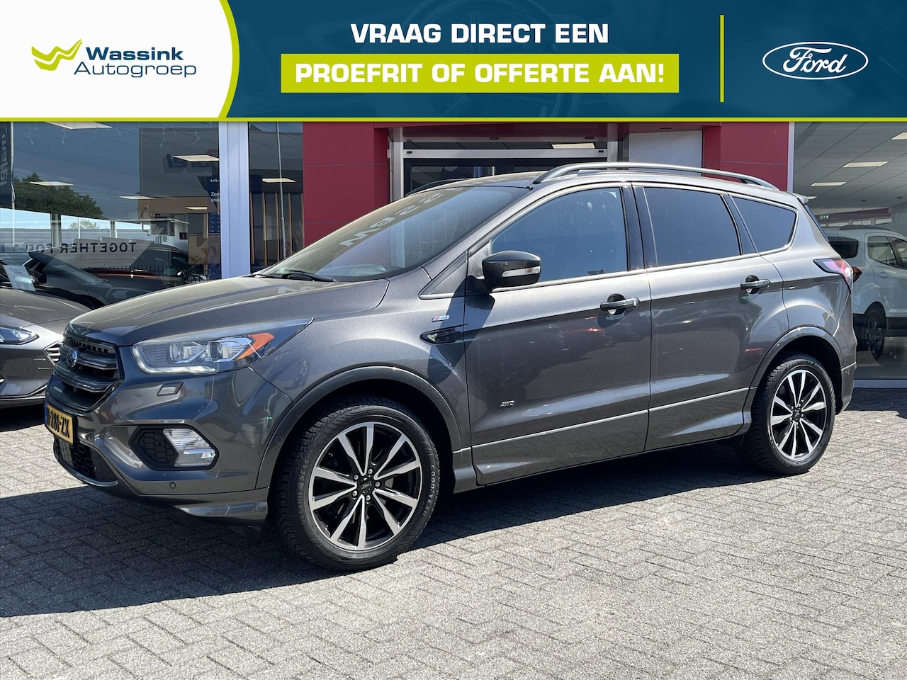 Ford Kuga - 1.5 EcoBoost 182PK 4WD AUT ST Line | Winterpakket | Navigatie | Carplay | Trekhaak | 1850 - AutoWereld.nl
