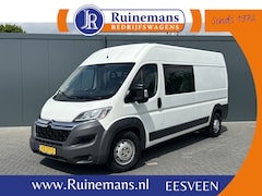 Citroën Jumper - 35 2.2 150 PK ZWAAR / L3H2 MAXI / 7 PERS DUBBELE CABINE / 1e EIG. / AIRCO / CAMERA / BLUET