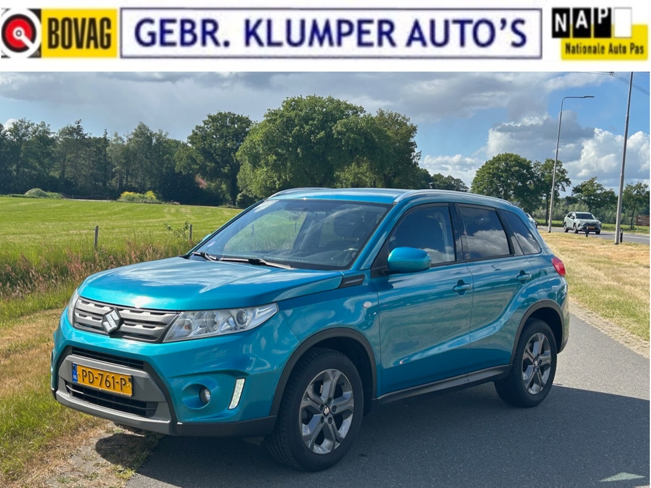 Suzuki Vitara - 1.6 Exclusive Navi, Cruise, ECC, Haak, 17", Stoelverwarming - AutoWereld.nl