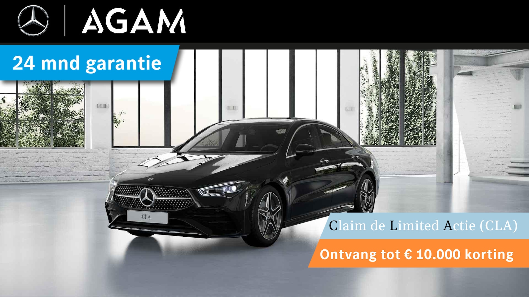 Mercedes-Benz CLA-Klasse - Coupé 180 Business Solution AMG Panorama dak - AutoWereld.nl