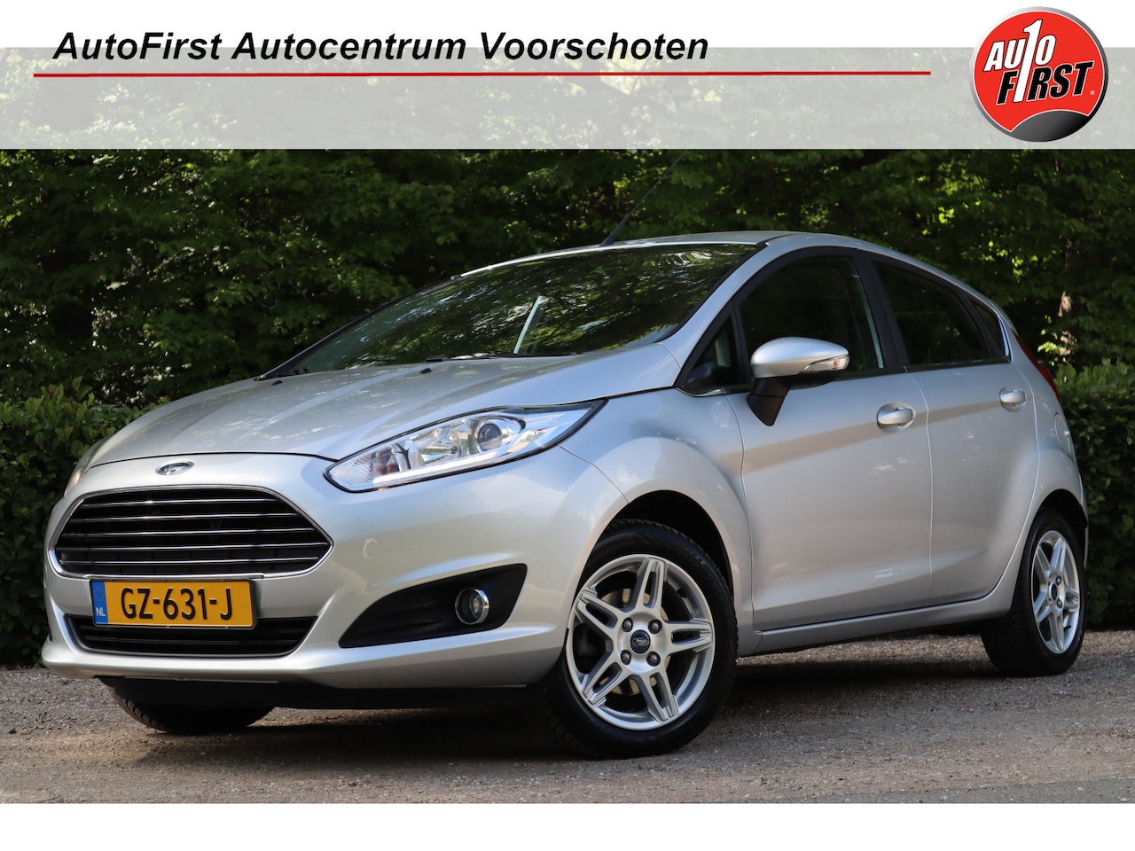 Ford Fiesta - 1.0 Titanium | 5drs. | Navi | Parkeersensoren | Cruise control | - AutoWereld.nl