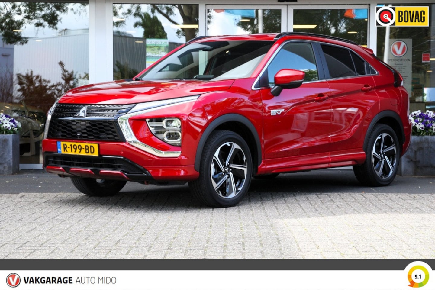 Mitsubishi Eclipse Cross - 2.4 PHEV Executive Automaat -RED DIAMOND- -Trekhaak- - AutoWereld.nl