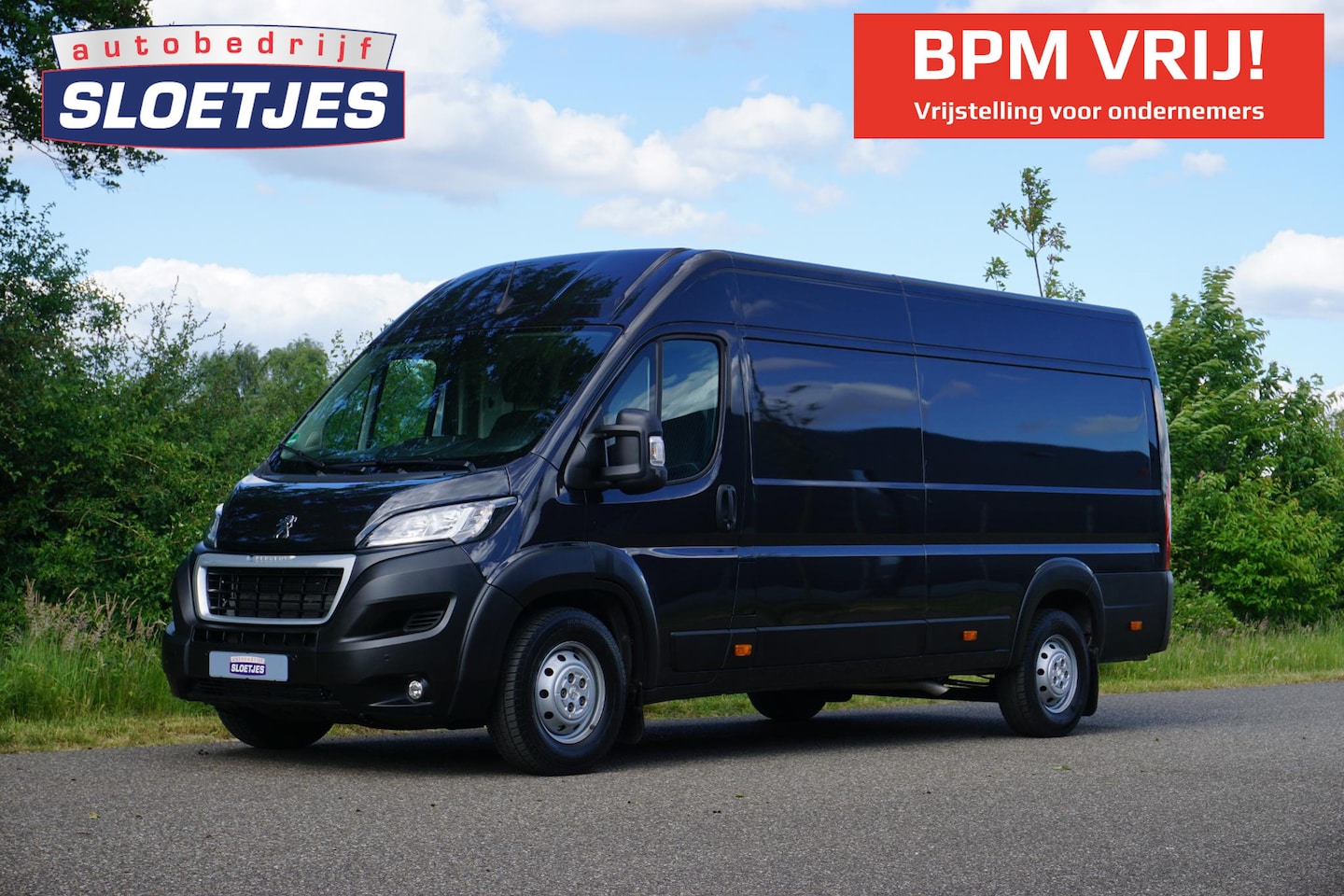Peugeot Boxer - 2.2 BlueHDi 165 L4H2 Zwaar 3.5t Topstaat |Camera |Betimmering |Trekhaak |Cruise |Navi |Cli - AutoWereld.nl
