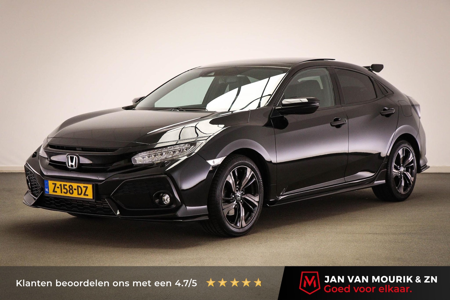 Honda Civic - 1.5 i-VTEC Sport Plus | PANORAMADAK | DAB | APPLE | CAMERA - AutoWereld.nl