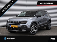 Jeep Avenger - Summit 1.2 e-Hybrid 110pk Automaat KEYLESS ENTRY | DODE HOEK | ELEK. ACHTERKLEP | ADAP. CR