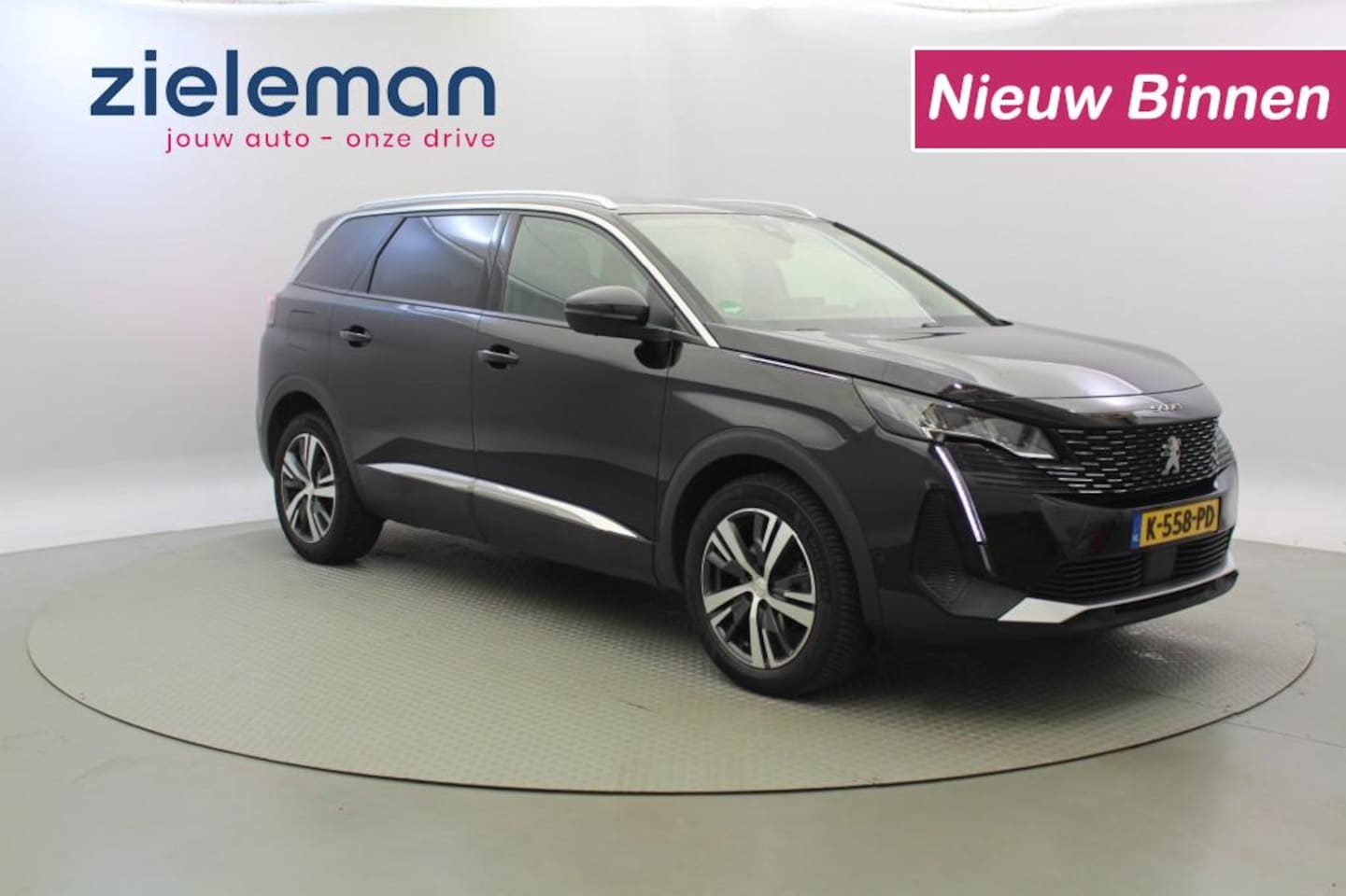 Peugeot 5008 - 1.2 PureTech  Allure 7 Persoons  Automaat - Carplay, Half leer - AutoWereld.nl