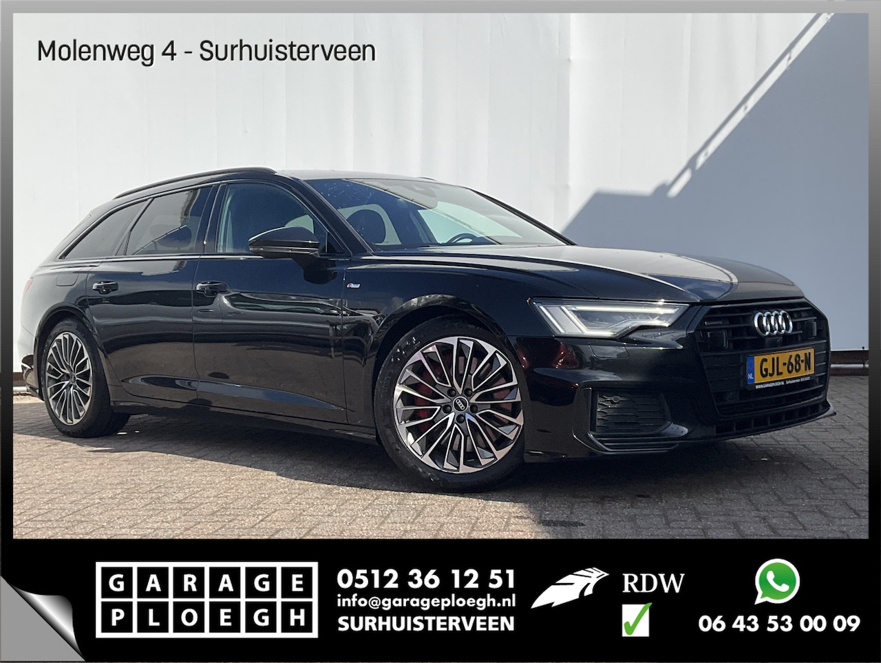 Audi A6 Avant - 55 TFSI e quattro Competition Plug-in S-Line Adapt.Cruise Trekhaak - AutoWereld.nl