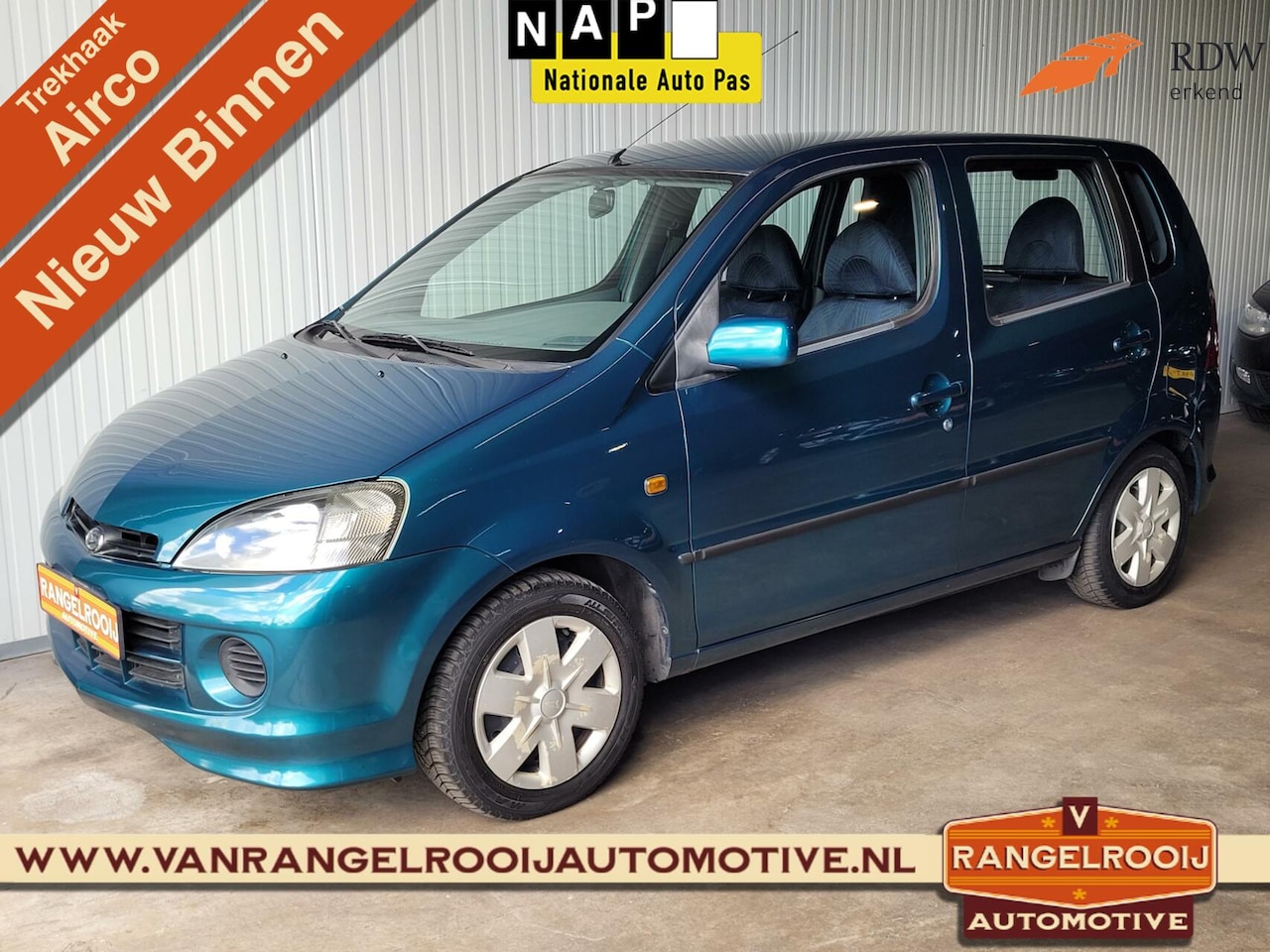 Daihatsu Young RV - 1.3-16V XTi 1.3-16V XTi, trekhaak, airco, 96dkm NAP - AutoWereld.nl