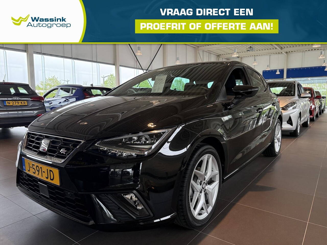 Seat Ibiza - 1.0 EcoTSI 95pk FR Business Intense | Apple Carplay | 17 inch LMV - AutoWereld.nl