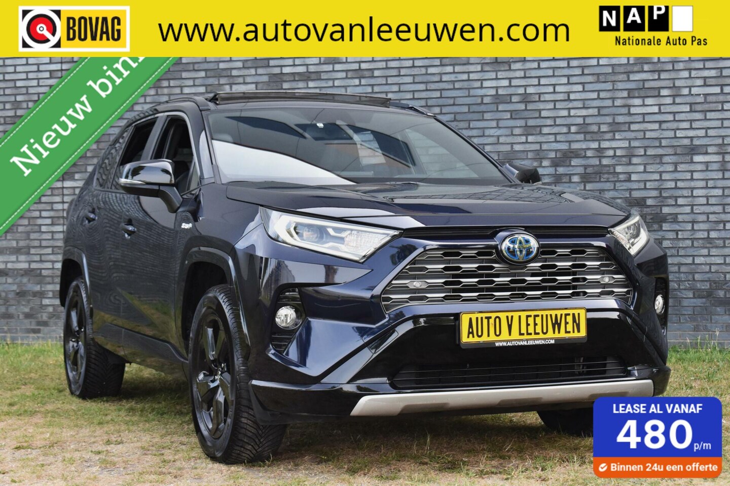 Toyota RAV4 - 2.5 Hybrid Style NAVIGATIE/PANODAK/CAMERA/LANE ASSIST/STOELVW/ETC.! - AutoWereld.nl