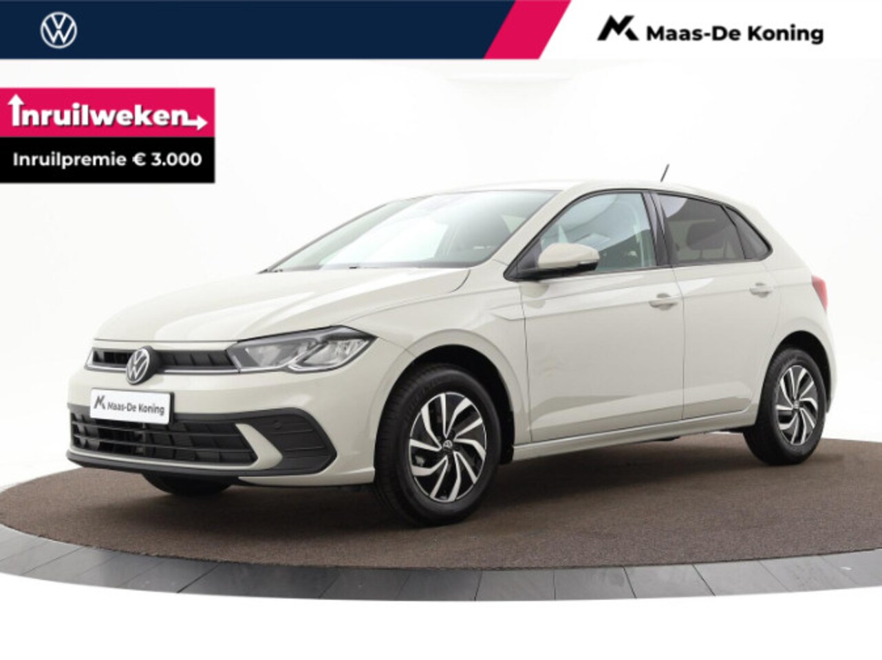 Volkswagen Polo - Life Edition 1.0 TSI 95 pk 5 versn. Hand · Achteruitrijcamera · Regensensor · - AutoWereld.nl