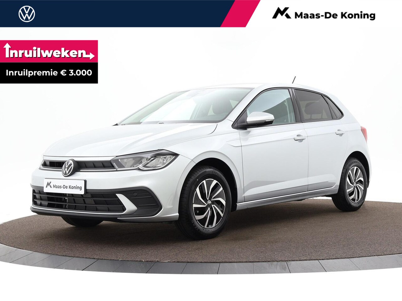 Volkswagen Polo - Life Edition 1.0 TSI 95 pk 5 versn. Hand · Airconditioning automatisch, 2-zone (climatroni - AutoWereld.nl