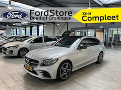 Mercedes-Benz C-klasse Estate - 180 Business Solution AMG | Trekhaak | Pano | 360° Camera | El. a. klep | 18" | Comf. stoe