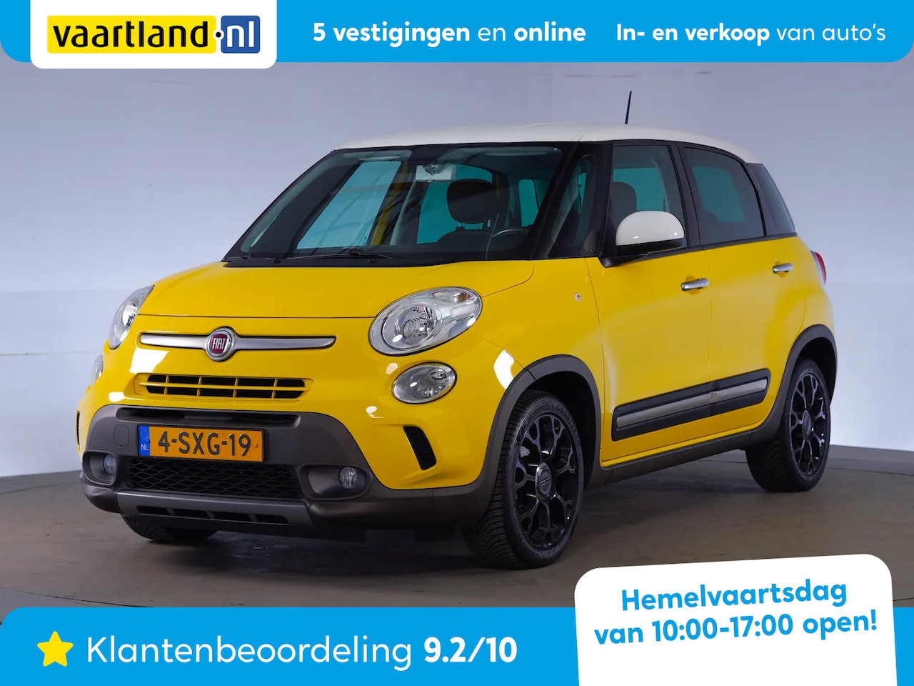 Fiat 500 L - 0.9 TwinAir Trekking [ Navigatie Cruise control Parkeersnsors Achter] - AutoWereld.nl