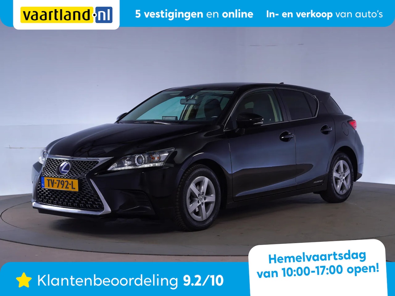 Lexus CT 200h - 200h [ Climate Cruise Apple CarPlay Privacy Glas ] - AutoWereld.nl