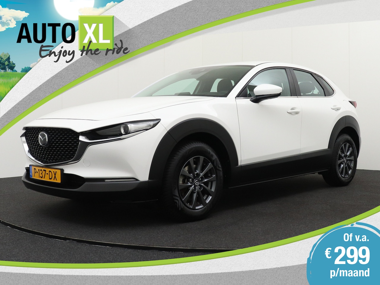 Mazda CX-30 - 2.0 e-SkyActiv-G Hybrid Adapt. Cruise Carplay Head-Up Dodehoek - AutoWereld.nl