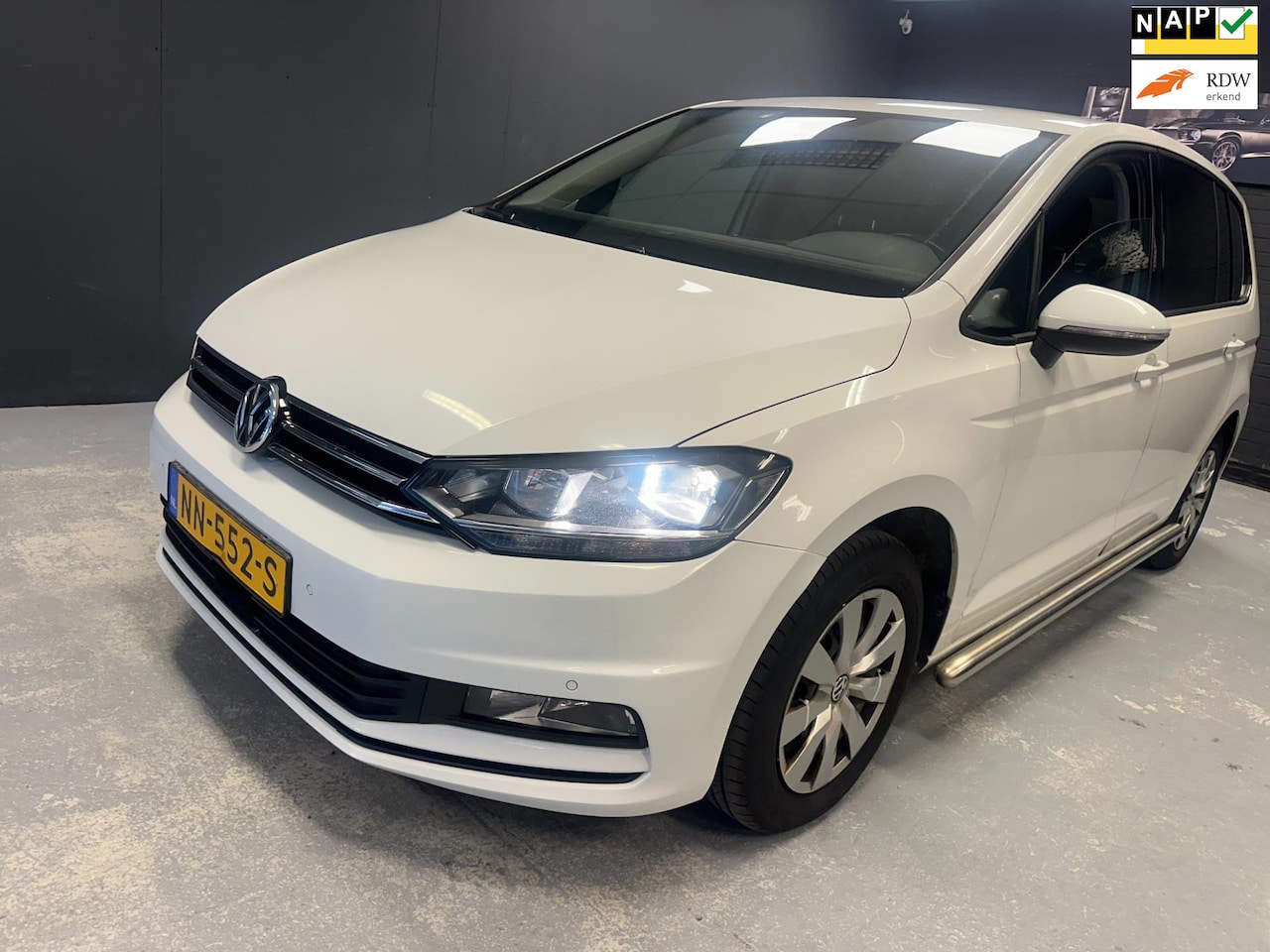 Volkswagen Touran - 2.0 TDI SCR Multi-Stuur Parkeer-Sen. DSG NL Rijdt Goed. - AutoWereld.nl