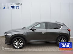 Mazda CX-5 - 2.0 SkyActiv-G 165 Luxury ACC Leder HUD Stoelventilatie 360°Camera Keyless 19" LMV Trekhaa