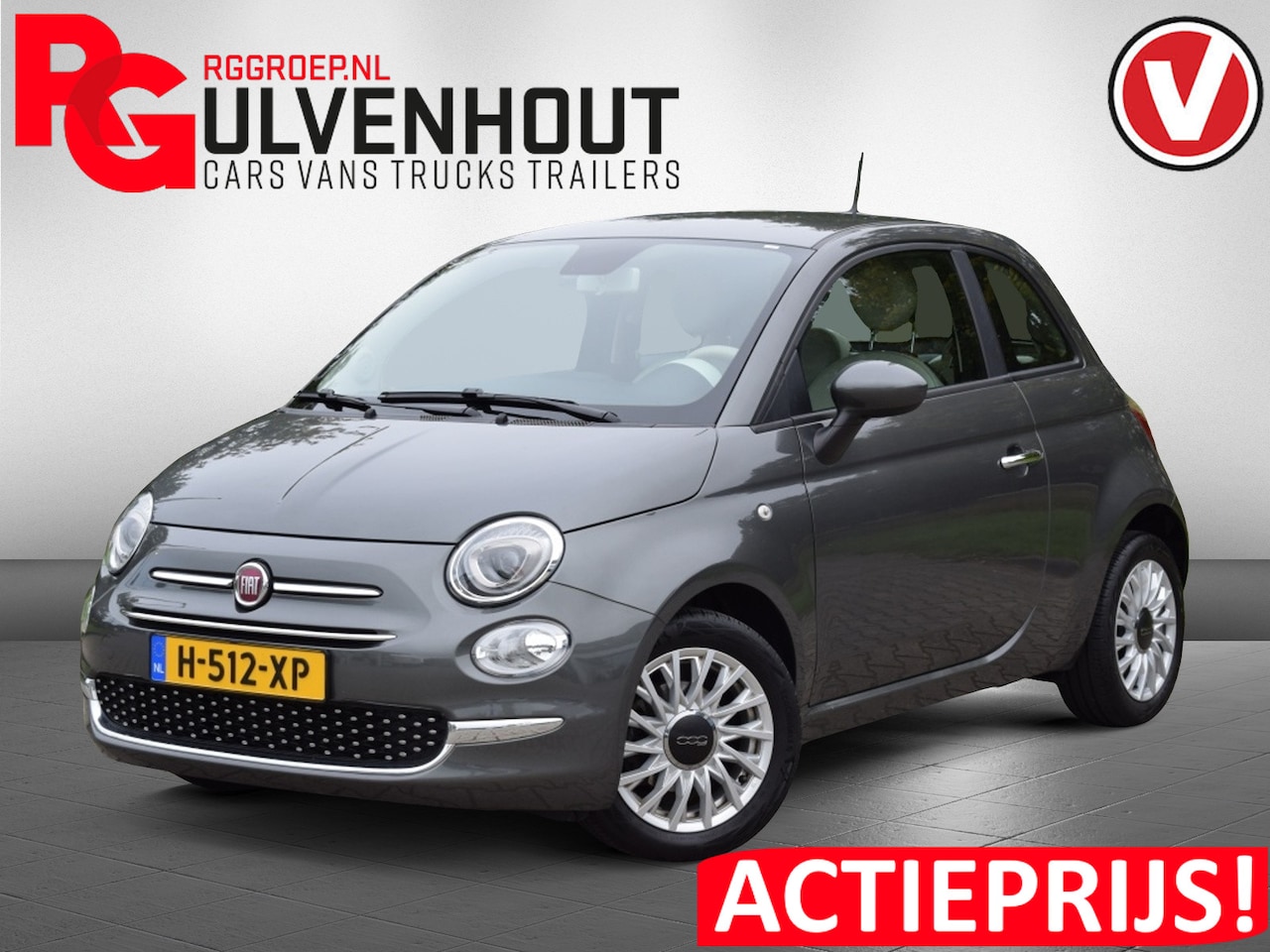 Fiat 500 - 1.0 Hybrid Lounge | NAVI | AIRCO | CRUISE | ZEER NETTE STAAT! | - AutoWereld.nl