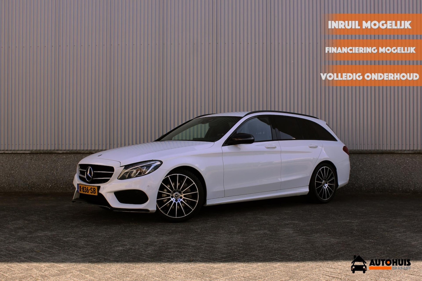 Mercedes-Benz C-klasse Estate - C 300 Aut. AMG Line Night, Burmester, Head-up - AutoWereld.nl