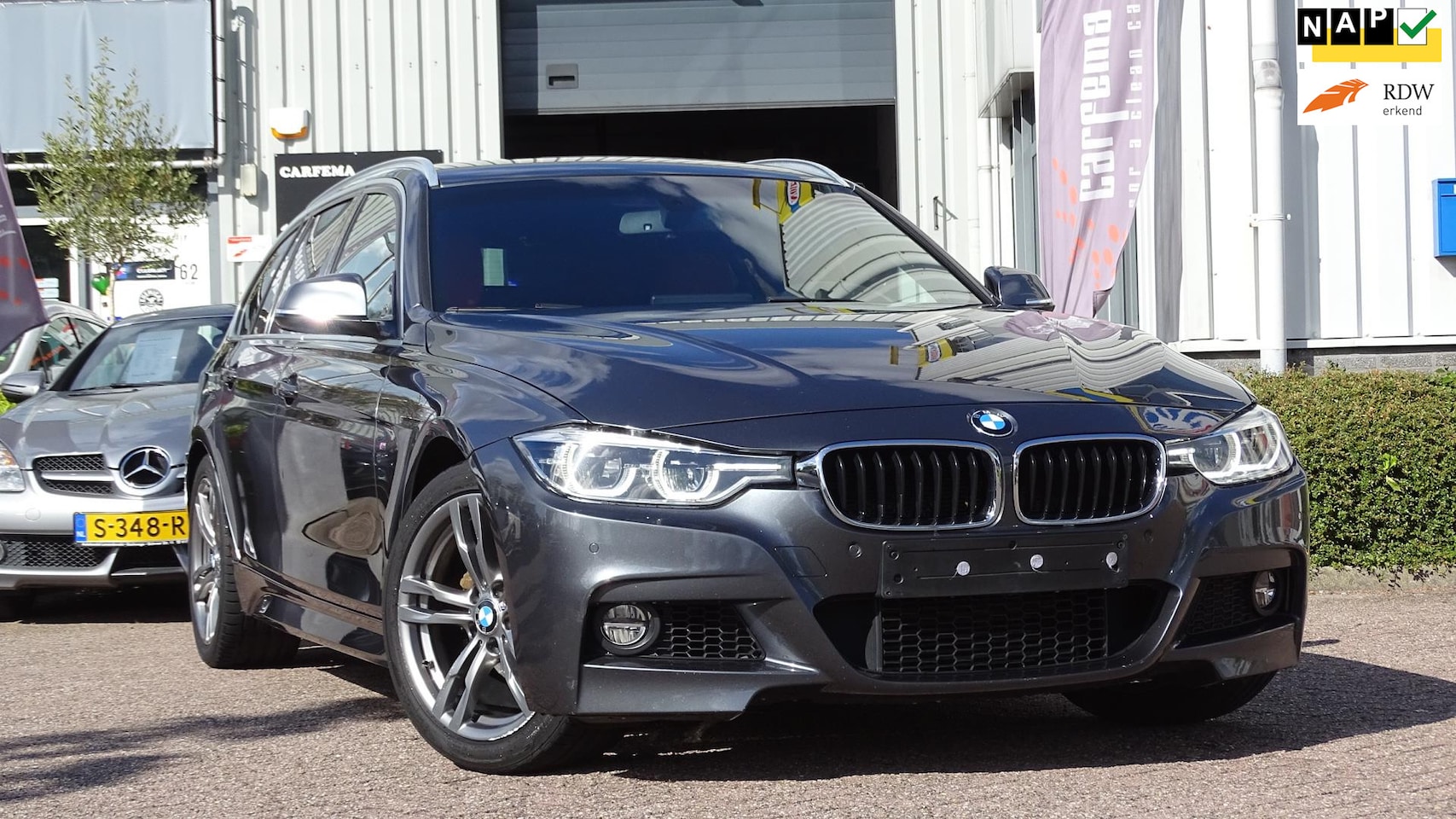 BMW 3-serie Touring - 318i Facelift Corporate Lease High Executive, LED koplampen, Full leder, Elec. achterklep, - AutoWereld.nl