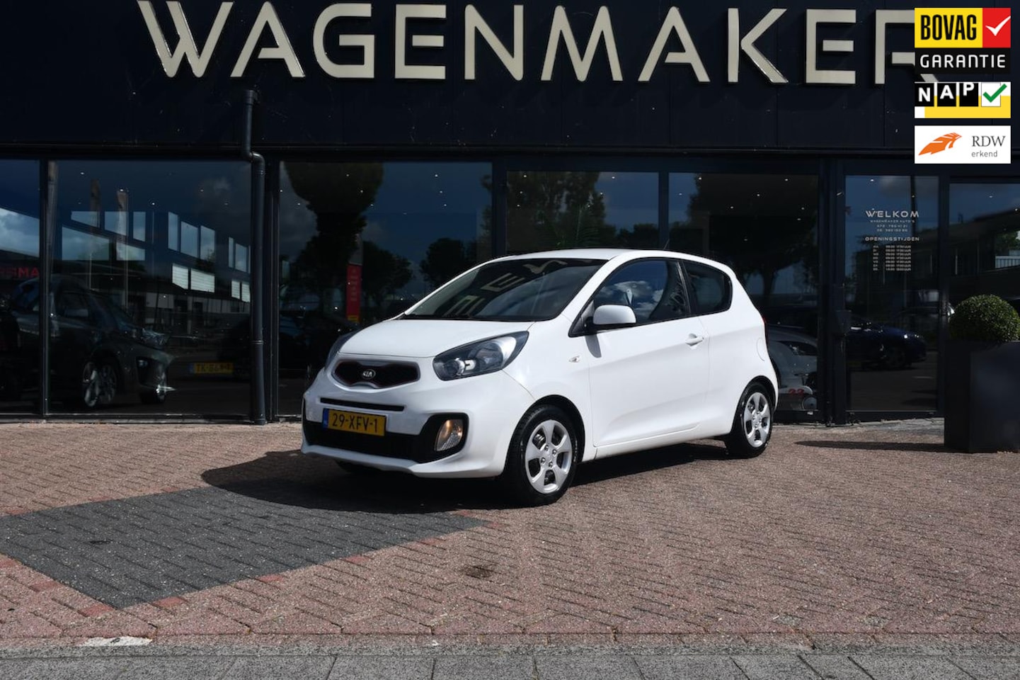 Kia Picanto - 1.0 CVVT Comfort Pack AIrco|Elektrische pakket - AutoWereld.nl