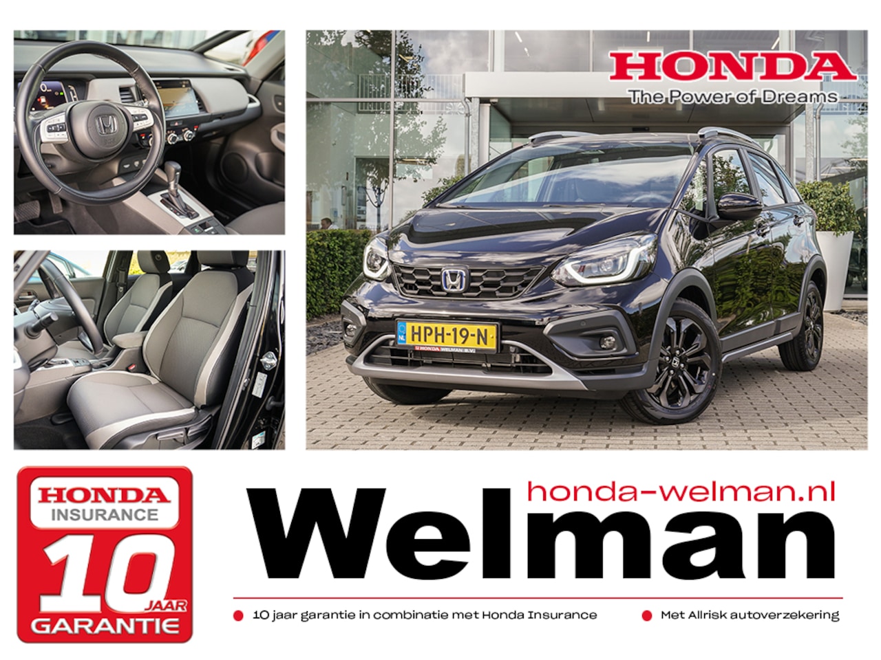 Honda Jazz - 1.5i e:HEV ADVANCE CROSSTAR - DEMO - FULL HYBRID - AutoWereld.nl