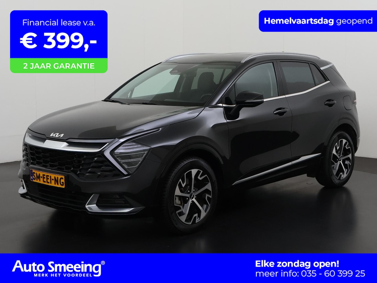Kia Sportage - 1.6 T-GDi Hybrid DynamicPlusLine | Elektr stoelbed. | Matrix LED | Camera | PHEV | Zondag - AutoWereld.nl